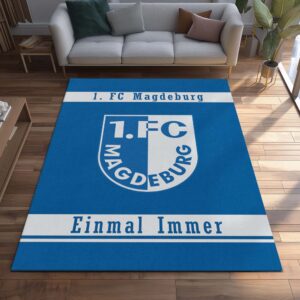 1. FC Magdeburg -  FCM Teppich 12 - Teppich für Fans