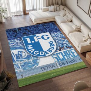 Alternative view of 1. FC Magdeburg -  FCM Teppich 10 - Teppich für Fans