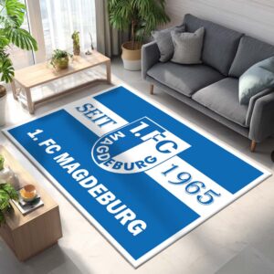 1. FC Magdeburg -  FCM Teppich 1 - Teppich für Fans