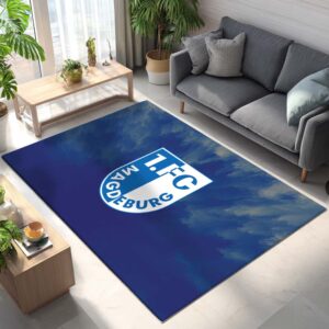 1. FC Magdeburg -  FCM Teppich 3 - Teppich für Fans