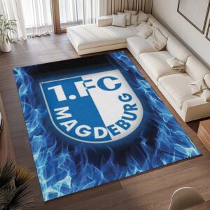 Alternative view of 1. FC Magdeburg -  FCM Teppich 13 - Teppich für Fans
