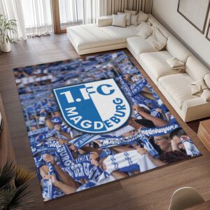 Alternative view of 1. FC Magdeburg -  FCM Teppich 8 - Teppich für Fans