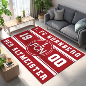 1. FC Nürnberg -  FCN Teppich 3 - Teppich für Fans