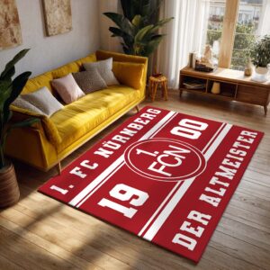 Alternative view of 1. FC Nürnberg -  FCN Teppich 3 - Teppich für Fans