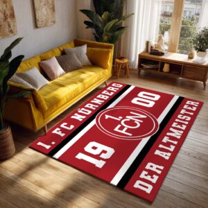Alternative view of 1. FC Nürnberg - FCN Teppich 22 - Teppich für Fans