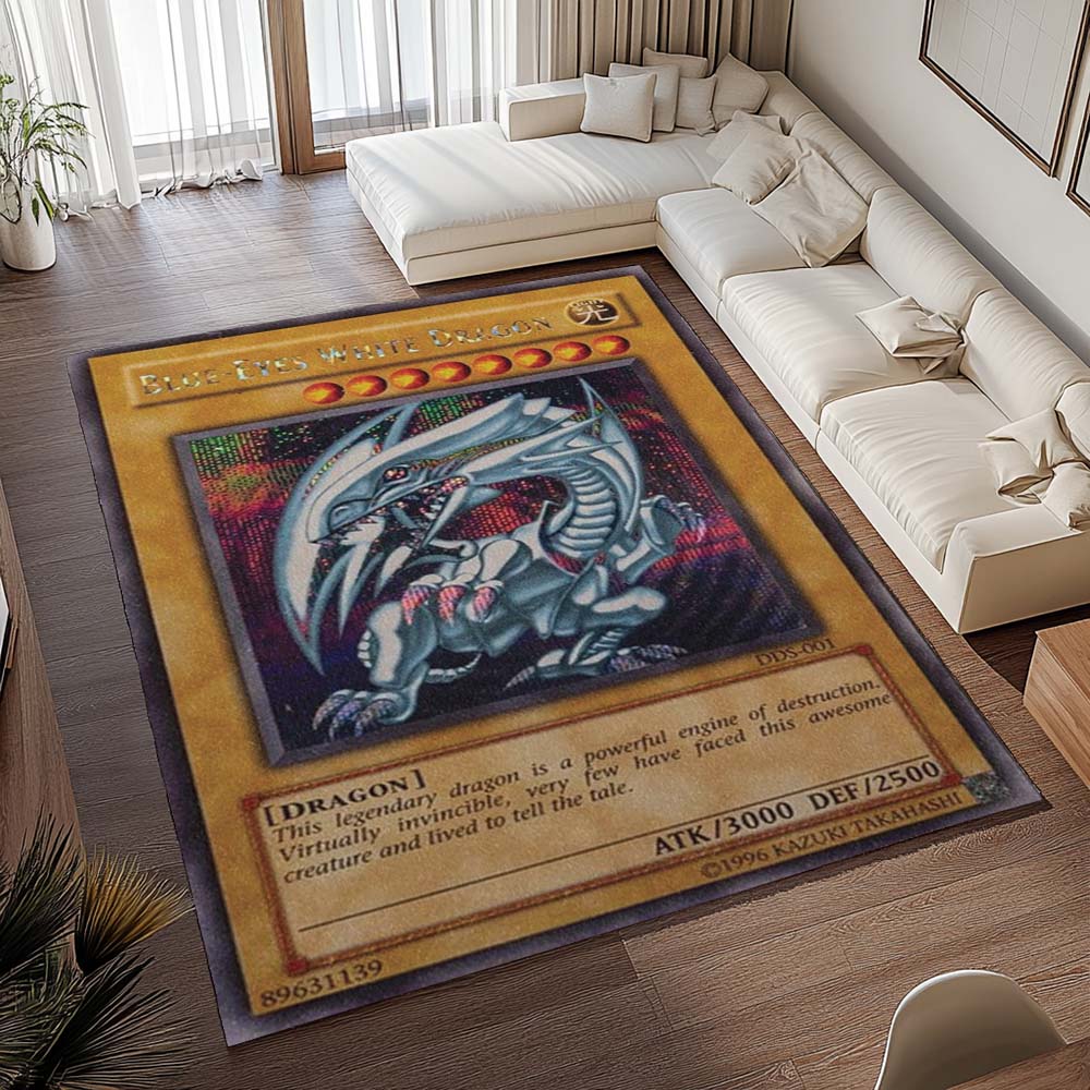 2002 – Dark Duel Stories – Blauäugiger weißer Drache – PSA 10 Teppich - TOK – Bild 2