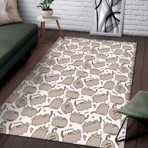 Alternative view of 2020 Cute Pusheen Cat Pattern Teppich