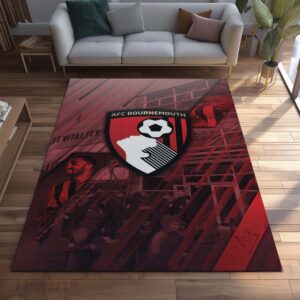 Alternative view of AFC Bournemouth Fußballclub 01 Teppich