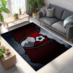 Alternative view of AFC Bournemouth Fußballclub 14 Teppich
