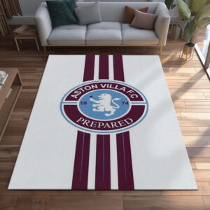 Alternative view of AVFC Aston Villa FC 1874 Fußballclub Prepared Teppich