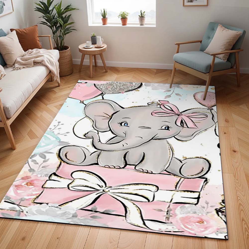 Niedlicher Baby-Dumbo 01 Teppich - TOK