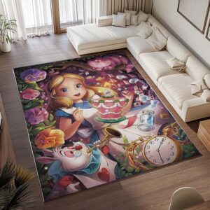 Alternative view of Alice im Wunderland 18 Teppich - TOK