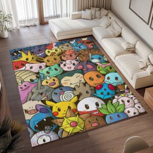 Alternative view of Alle Pokémon 2 Teppich - TOK