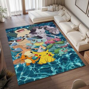 Alternative view of Alle Pokémon 3 Teppich - TOK