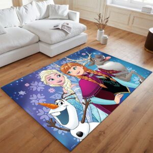 Alternative view of Anna Elsa Olaf Die Eiskönigin - Frozen Disney 1007 Teppich - TOK