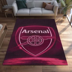 Alternative view of Arsenal FC Neon Pink Teppich