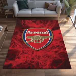 Alternative view of Arsenal FC Rotes Feuer 01 Teppich