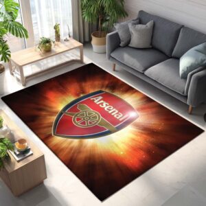 Alternative view of Arsenal FC Champions League 103 Teppich