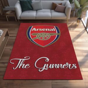 Alternative view of Arsenal FC Champions League 111 Teppich