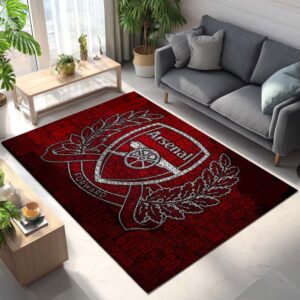 Alternative view of Arsenal Fußballclub 3 Teppich