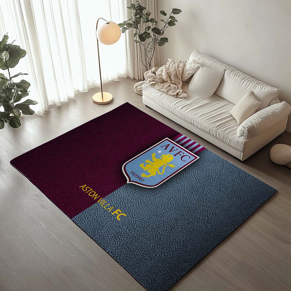 Aston Villa FC 1874 AVFC Fußballclub Teppich