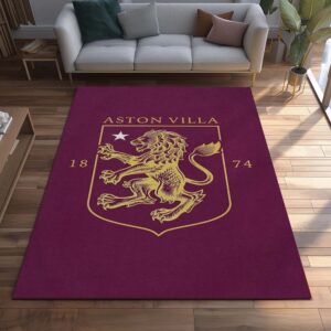 Alternative view of Aston Villa FC 1874 Fußballclub 12 Teppich