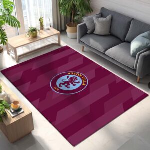 Alternative view of Aston Villa FC 1874 Fußballclub Teppich