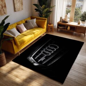 Alternative view of Audi Car Black Style Teppich - Teppich mit Automotiv-Motiv