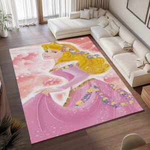 Alternative view of Aurora – Dornröschen – Prinzessin 01 Teppich - TOK