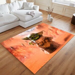 Alternative view of Baby Yoda Grogu Star Wars 17 Teppich - TOK
