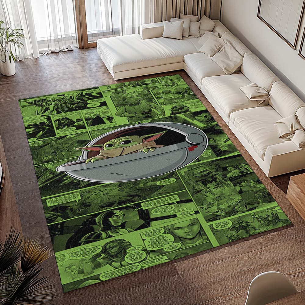 Baby Yoda Grogu Star Wars Der Mandalorianer Teppich - TOK – Bild 2