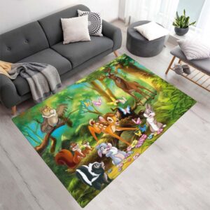 Bambi und die Tiere Teppich - TOK