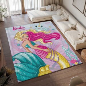 Alternative view of Barbie – Meerjungfrau Teppich - TOK