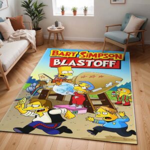 Bart Simpson – Raketenstart Teppich - TOK