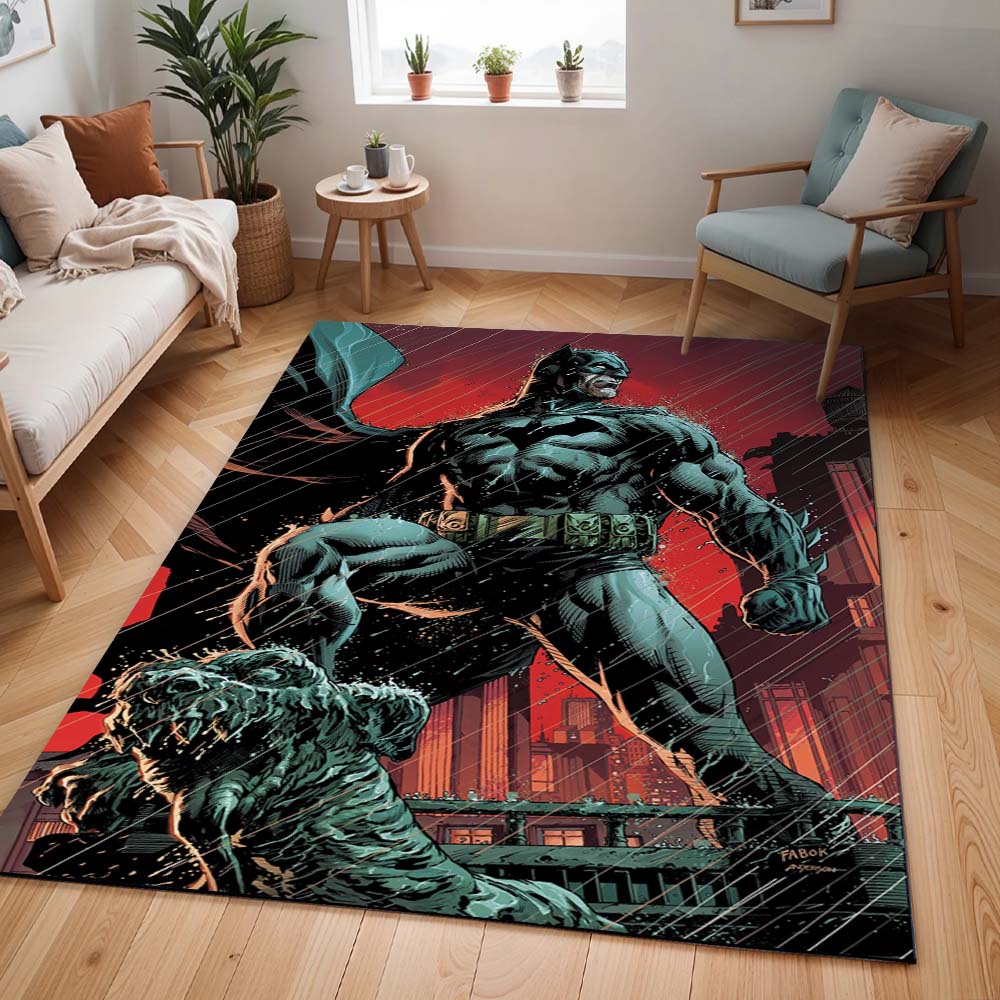 Batman Held in der dunklen Nacht 03 Teppich - TOK