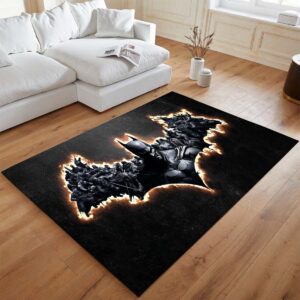 Alternative view of Batman und der Bösewicht Teppich - TOK