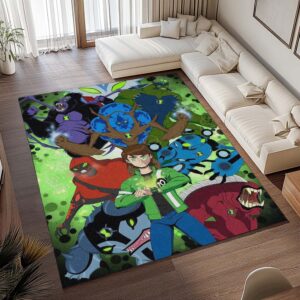 Alternative view of Ben 10 – Alle Charaktere 03 Teppich - TOK