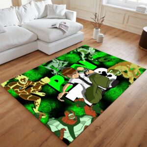 Alternative view of Ben 10 – Alle Charaktere 04 Teppich - TOK
