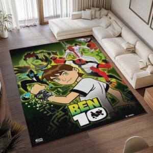 Alternative view of Ben 10 – Alle Charaktere 08 Teppich - TOK