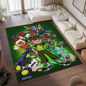 Alternative view of Ben 10 – Alle Charaktere 09 Teppich - TOK