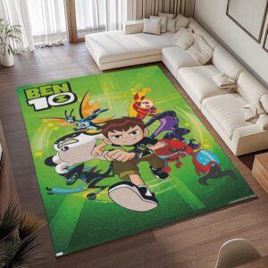 Alternative view of Ben 10 – Alle Charaktere 11 Teppich - TOK