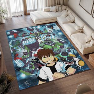 Alternative view of Ben 10 – Alle Charaktere 12 Teppich - TOK