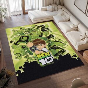 Alternative view of Ben 10 – Alle Charaktere 13 Teppich - TOK