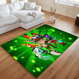 Alternative view of Ben 10 – Alle Charaktere 14 Teppich - TOK