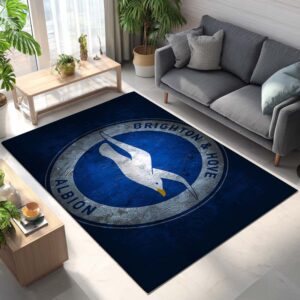 Alternative view of Brighton & Hove Albion Fußballclub 13 Teppich