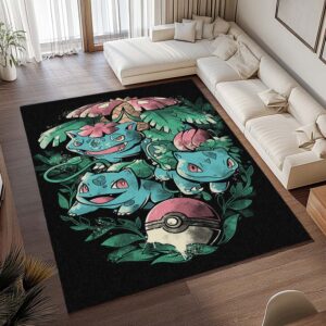 Alternative view of Bisasam – Pflanze/Gift – Pokémon Teppich - TOK