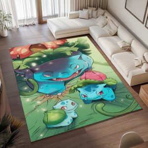 Alternative view of Bisasam Pokémon  - Bulbasaur Pokemon 3 Teppich - TOK