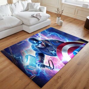 Alternative view of Captain America – Marvel 03 Teppich - TOK