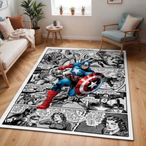 Captain America – Marvel 09 Teppich - TOK