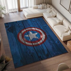 Alternative view of Captain America – Schild 3 Teppich - TOK